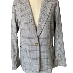 J. Jill Elegant  Plaid Blazer